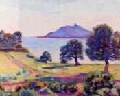 阿曼 吉约曼 : Agay, the Chateau and the Signal Tower